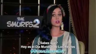 Los Pitufos 2 - Día Mundial de los Pitufos - Saludo Katy Perry