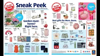 Aldi Sneak Peek 5/1/2024 - 5/7/2024 | ALDI Finds and Weekly Ad