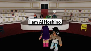 I played IDOL as AI HOSHINO in ROBLOX GOT TALENT