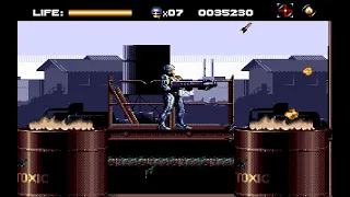 (RE-UPLOADED) (HD) Robocop Vs The Terminator (Genesis/MegaDrive) NO DAMAGE NO SAVESTATES RUN