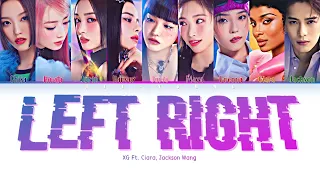 XG "LEFT RIGHT REMIXX ft. Ciara & Jackson Wang" (Color Coded Lyrics)