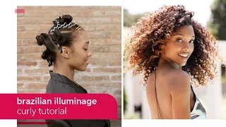Brazilian Illuminage Tutorial For Curly Hair with Romeu Felipe | Wella Professionals