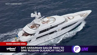 Ukrainian sailor reportedly tries to sink Russian oligarch’s yacht