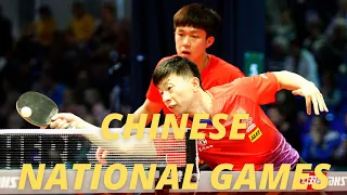 Ma Long/Wang Chuqin vs Zhou Yu/Ren Hao | 2021 Chinese National Games (QUAL)