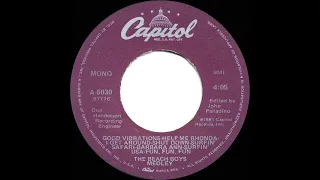 1981 HITS ARCHIVE: The Beach Boys Medley - Beach Boys (mono 45)