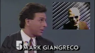 WMAQ-TV - Channel 5 News - "Max Headroom Sports" (Excerpt/Rebroadcast, 11/25/1987) ☠ 🏴‍☠️