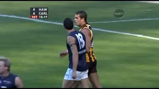 2009 round 6 hawthorn vs carlton ABC