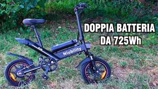 Bici Elettrica MINI economica e divertente da 11 a 80 anni - Niubility B14S