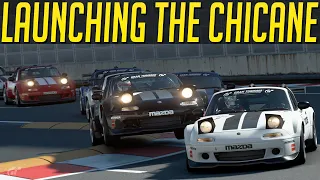 Gran Turismo Sport: Launching The Chicane is the Key Here