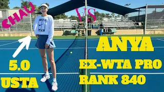 USTA League Match | Chau vs Anya the Terminator