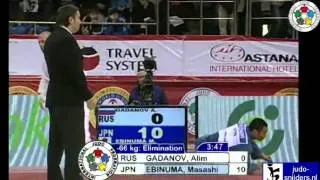 Alim Gadanov (RUS) - Masashi Ebinuma (JPN) [-66kg]