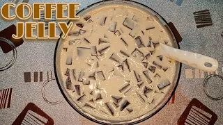 COFFEE JELLY|| CREAMY COFFEE JELLY RECIPE|| HOW TO MAKE COFFEE JELLY|| Low Budget Dessert Recipe