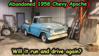 1958 Chevy Apache will it run and drive?