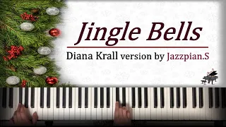 Jingle Bells - Diana Krall swing jazz version(with sheet)by Jazzpian.S