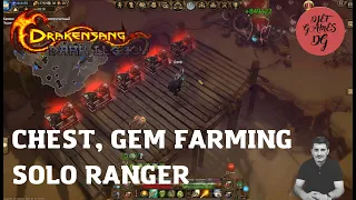 Dso, Drakensang Online, chest farming, gem farming solo, ranger, bloodshed, mmorpg