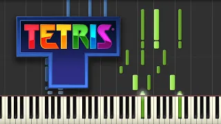 Tetris Theme (Piano Tutorial) [Synthesia]