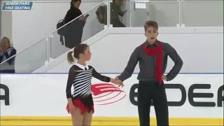 Алиса Ефимова Александр Коровин ПП Lombardia Trophy 2017