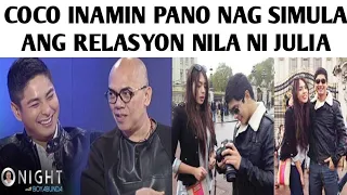 COCO MARTIN INAMIN PANO NAGSIMULA ANG RELASYON NILA NI JULIA MONTES