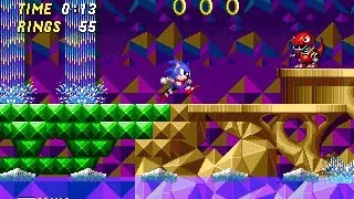 Hidden Palace Zone in Sonic 2 Final Version