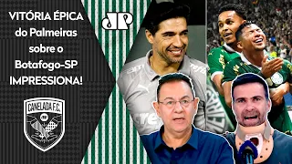 "É INACREDITÁVEL o que o Palmeiras FAZ! Esse time NÃO TEM PALHAÇADA de..." 2x1 no Botafogo-SP CHOCA!