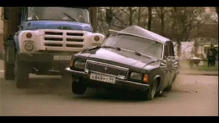 Белое золото (2003) - car chase scene #1