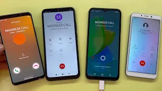 Samsung Galaxy S9 and XIAOMI Redmi 9C NFC Vs Xiaomi Mi 6A and TECNO POP 6Pro/ Incoming Outgoing Call