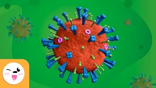 ¿Qué son los virus? - Ciencias para niños - Partes de los virus