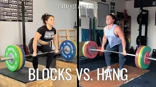 Blocks vs. Hang Lifts | Snatch & Clean