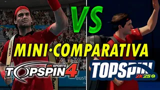 Topsin2k25 vs TS4| Mini Comparativa🧐🎾