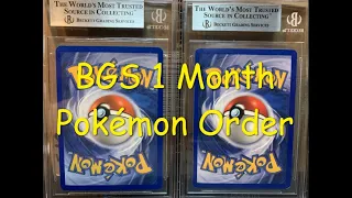 Opening my 6 Card BGS Pokemon Order After Only 1 Month!