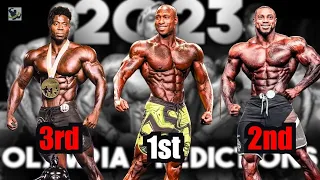 WHO WILL WIN MEN'S PHYSIQUE OLYMPIA 2023 TITLE TOP 7 PREDICTIONS?