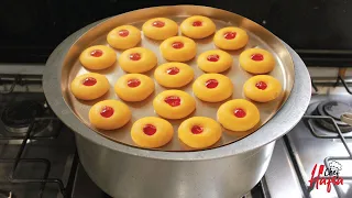 Bakery Style Jam Delight Biscuit without Nozzle and without Oven | Easy Jam Delight Biscuits