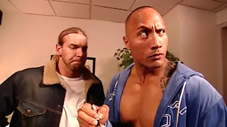 The Rock & Christian Funny Backstage Segment - Monday Night RAW!