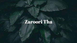 Zaroori Tha - English Translation | Rahat Fateh Ali Khan | Lyrics Video