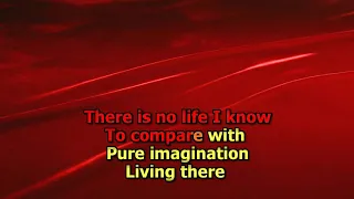 Lou Rawls   Pure Imagination Karaoke