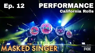 Ep. 12 California Rolls Sings "Creep" | The Masked Singer | Season 9