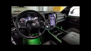 2021 Dodge RAM Sports Ambient Lighting kit Installation