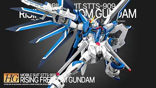 HG 1/144 RISING FREEDOM GUNDAM ASMR BUILD