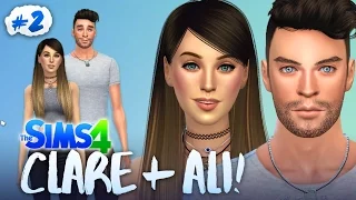 CREATING ALI AND CLARE! 💑 (The Sims 4 #2 🏡)