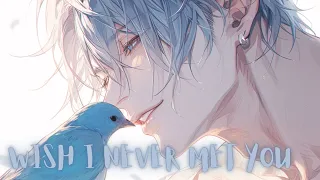 〚NIGHTCORE〛✧ ELI WILSON - WISH I NEVER MET YOU (Lyrics)