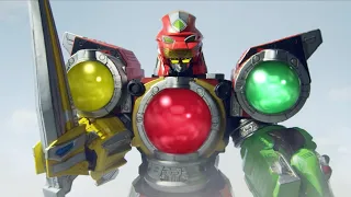 Enter Cosmic Fury Megazord