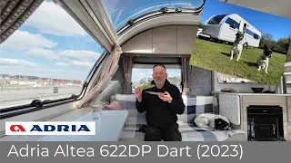 Versatile Caravan for families AND Couples!  Adria Altea 622DP Dart Full LIVE-IN Review