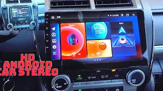 Roadanvi 10 2" HD Android Car Stereo for 2012 to 2014 Toyota Camry