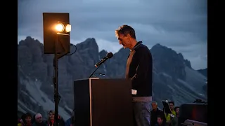 Reinhold Scherer at David Lama memorial