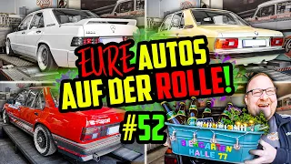 IHR seid der WAHNSINN! - XXXL Prüfstandstag Halle77 - MARCO nimmt EURE Autos ran!