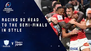 Highlights - Racing 92 v Sale Sharks - Quarter-finals │Heineken Champions Cup Rugby 2021/22
