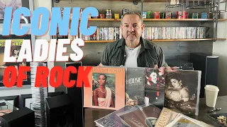 Iconic Ladies of Rock vinyl record collection