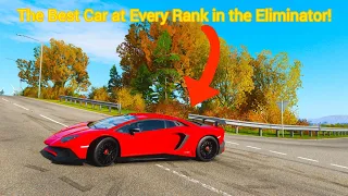 Forza Horizon 4: The BEST Car at Every Rank in the ELIMINATOR!