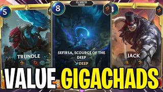 Generate 0 Mana HUGE UNITS With This Combo!! - Legends of Runeterra