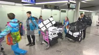 SOCHI 2014: OLYMPIC ATHLETES ARRIVAL